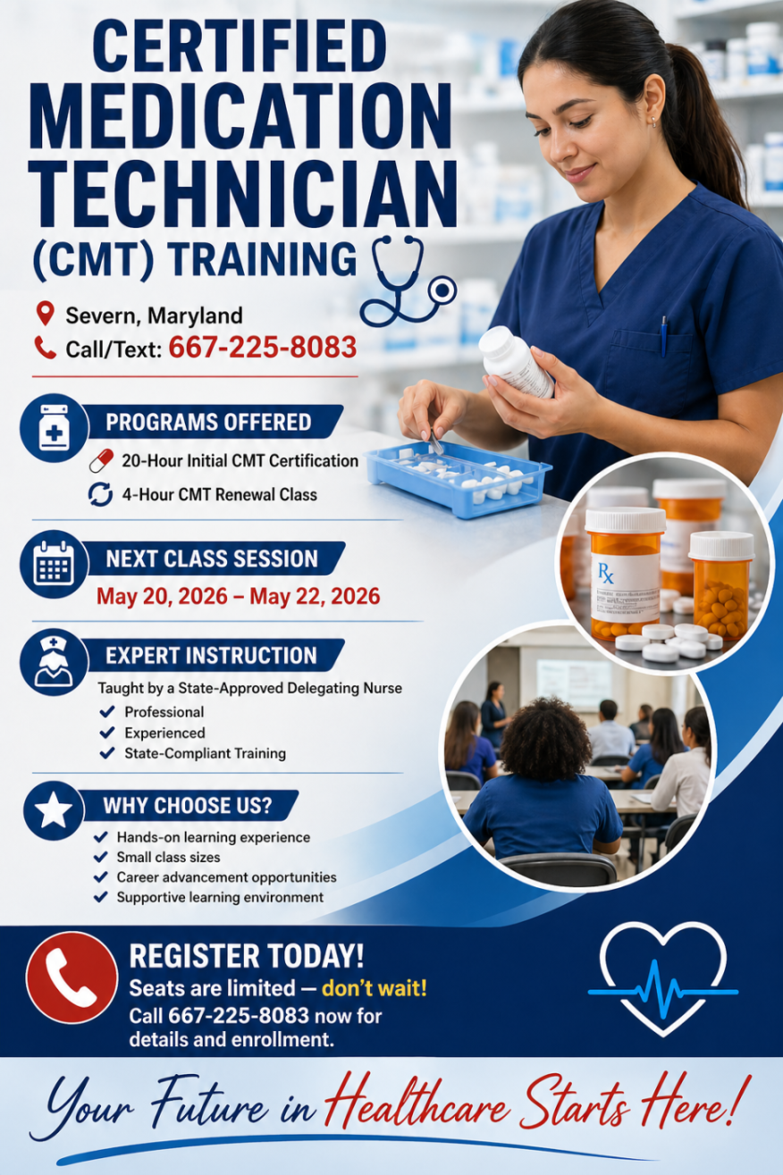 Unlock New Opportunities: Why Becoming a Certified Medication Technician (CMT) is Your Next Big Career Move